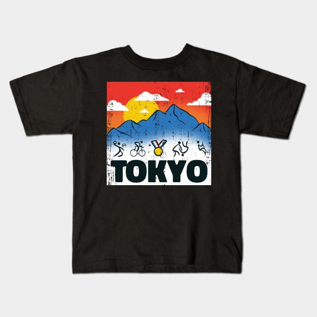 Tokyo Kids T-Shirt by LR_Collections